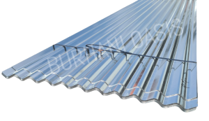 Corrugated roof sheet